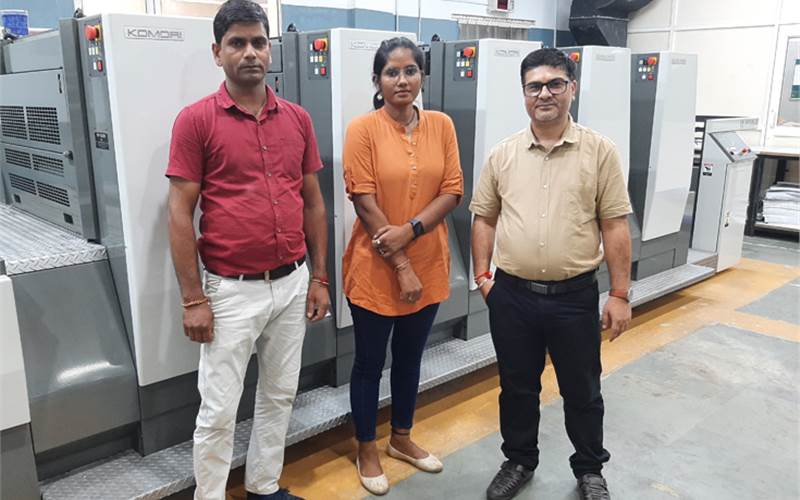 Santosh relies on Komori for quality tag printing
