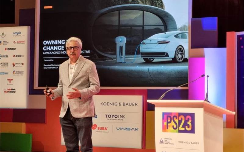 Ramaiah Muthusubramanian talks about owning the change at Print Summit