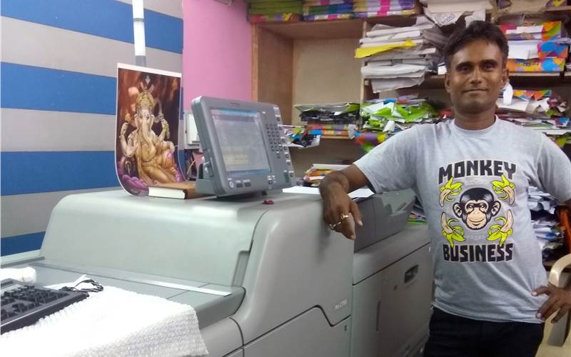 The Ricoh Pro C7100 at Bharti Digital Prints