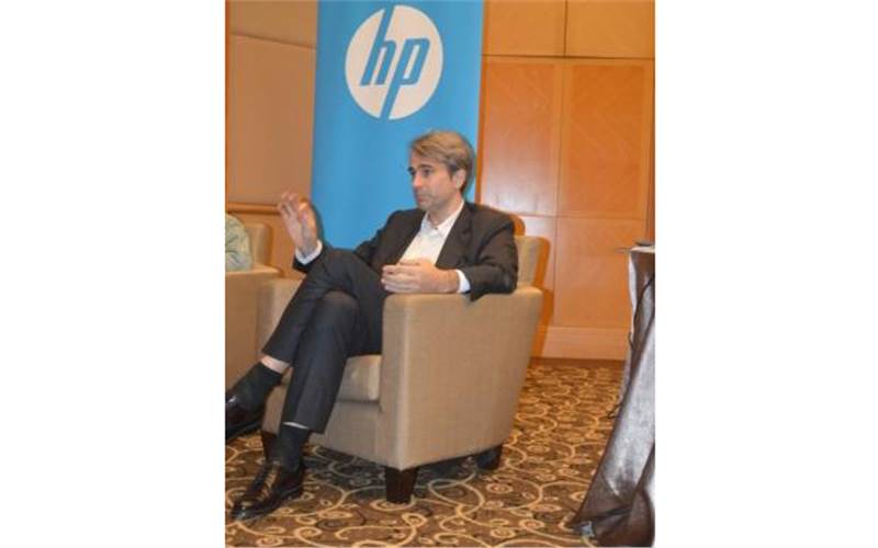 Kleijn:  "Apart from offering environmental and health advantages, versatility, HP Latex has enabled our customers to pioneer into new high-profit applications such as interior decoration"