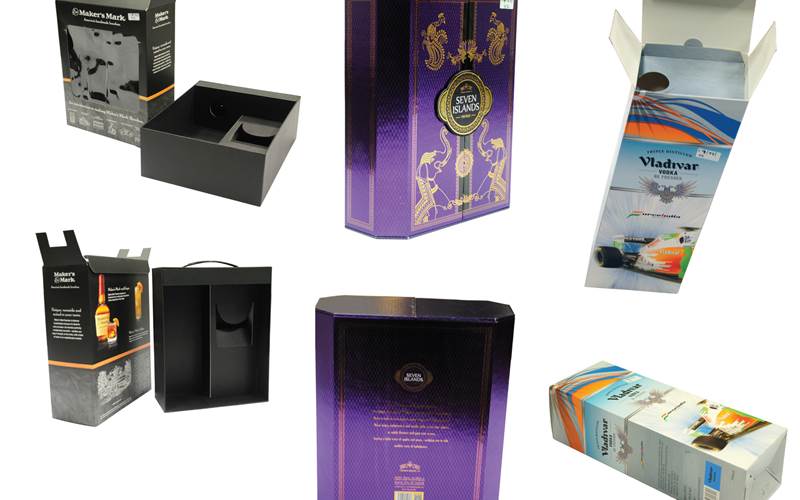 PrintWeek India Packaging Convertor of the Year 2012 - Pragati Pack India. The Black Dog 21 years’ special feature was the soft touch lamination, foiling and spot UV. The rigid box was constructed with magnetic closure flat. The velvet finish was used to enhance the quality of the box, while the thermoformed velvet flock HIPS material ensure high impact strength and no scratches on the bottle or label