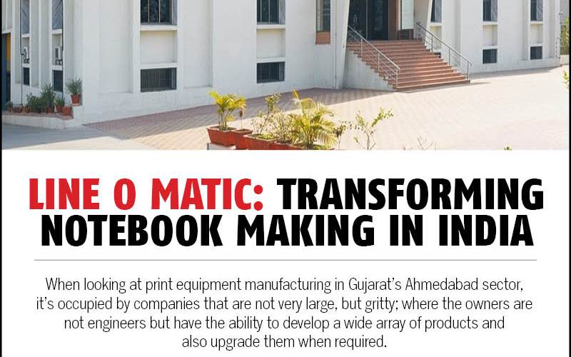 Picture Gallery: Line O Matic - Transforming notebook making in India