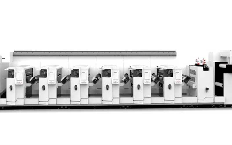 Smartflex - Rotatek: Basking in the glory of a seven-million Euro budget and the Indian Railway printing machinery public contest, Rotatek sees India as a key market. See the Smartflex full rotary flexo press, launched at Labelexpo Europe in Brussels last year, make its India debut at the show. The machine incorporates Rotatek’s own Rota Sniper automatic register system for greater stability and accuracy during printing, rail system for turning bar and cold foil stamping units. It can run at 150 mtrs/min or 200 mtrs/min, one or two sides in a single pass. India has 50 different Rotatek installations.
          Stall No: B36