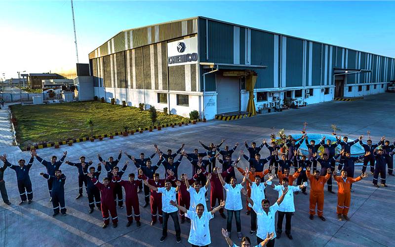 Chemco has factory space of over 1,00,000 sq/m spread across 10 locations