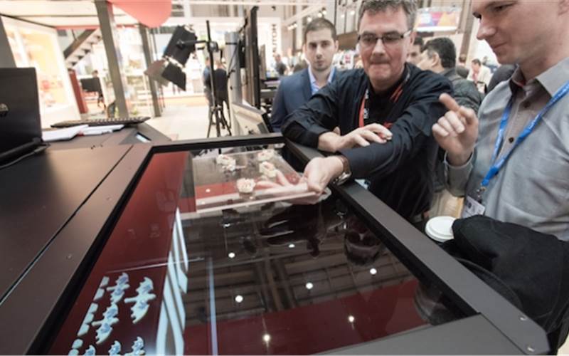 Mimaki has described the 3DUJ-P as the world’s first full-colour modelling machine