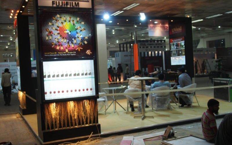 Fujifilm Sericol was all decked up and ready for the show. They will be showcasing their range of inks
