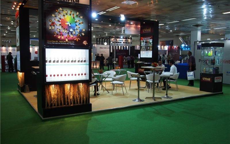 Ink specialist Fujifilm Sericol, have an aesthetically pleasing stall where they are displaying their latest ink solutions including Uvivid Flexo JD, Rotary RN and Screen CN under the theme of 'More than inks...solutions'