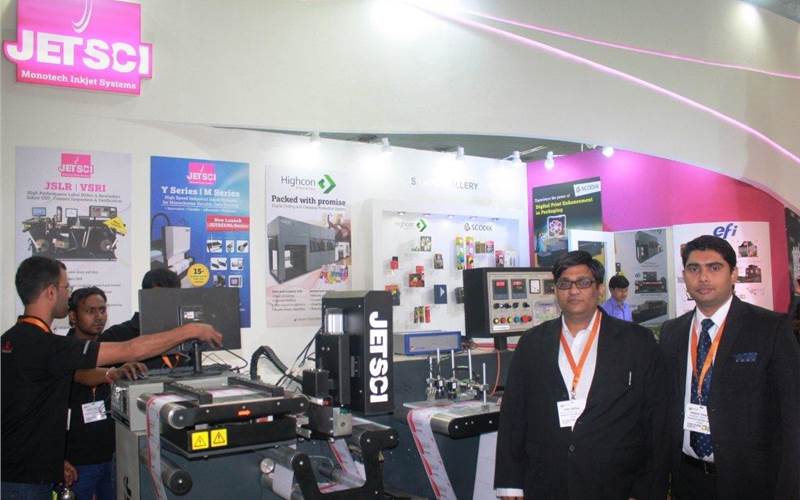 Monotech Systems unveiled its new avatar of Jetsci variable data printing (VDP) inkjet system at Labelexpo India 2014 on 29 October. VSRI stands for variable data printing, slitting, rewinding and inspection, and the machine, Jetsci VSRI 330, is on display at the company’s stall