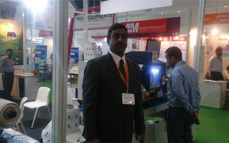 Ahmedabad-based Arrow Digital introduced Any001, a digital label press and AnyCut, a label finishing systems at the show
