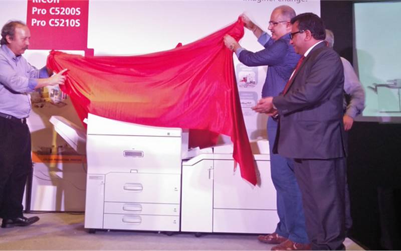 The launch of Ricoh Pro C5200s and Pro C5210s
