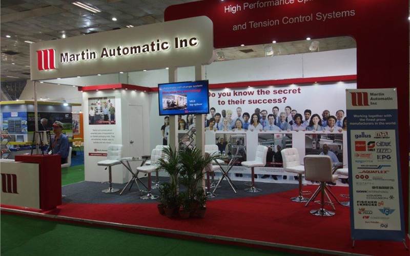 Martin Automatic, the US-based manufacturers of high performance splicing, rewinding, and tension control systems, created awareness about the importance of its systems to increase quality production and to reduce waste.