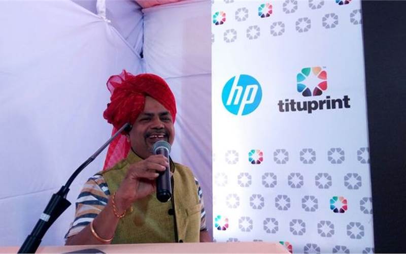 Tanvani: We were impressed by the Indigo 7900’s image reproduction, as well as its ability to print on a wide variety of substrates like synthetic, canvas, metalised and other material.”