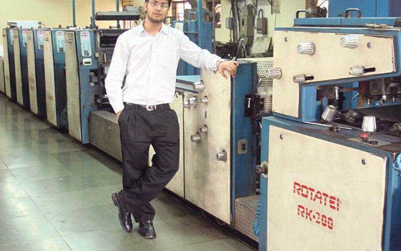 Kartik Mohta, director of the Navi Mumbai-based Kiran Data Forms says that he invested in the machine because it can print all kinds of transactional work