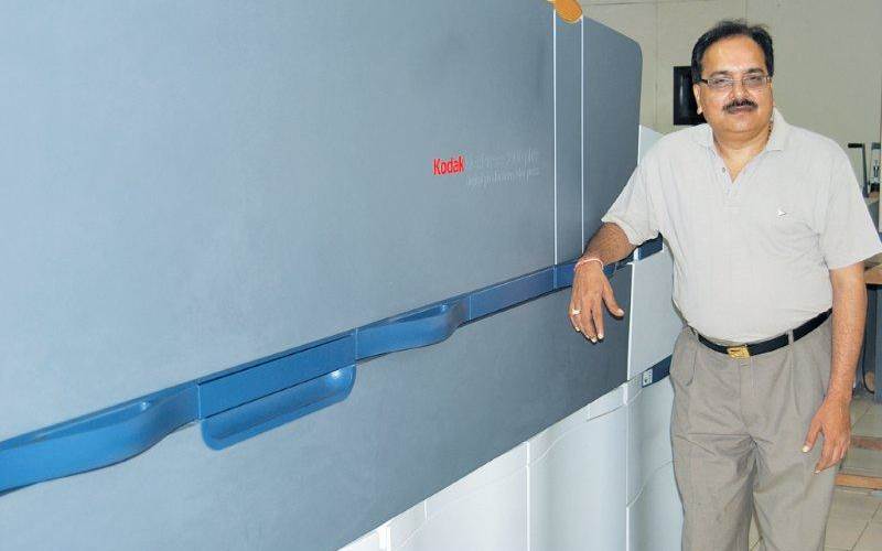 Ahmedabad-based Patel Digitals’ head Khagesh Patel found Nexpress 2100 Plus can bring to fruition his idea of providing print services by networking