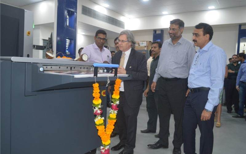 “The press will help us to increase productivity, reduce waste and offer a superior quality of image printing and offer B2 size to the market in digital space,” adds Muchhala
