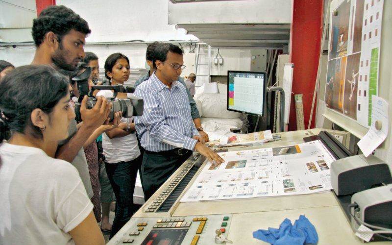Fast and accurate, this colour scaning system has made life a whole lot easier for New Jack’s chief executive Saubhagyanidhi Seksaria
