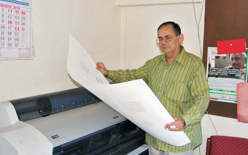 Anand Limaye, managing director of Mumbai-based India Printing Works says that the machine gives quality with first generation dots