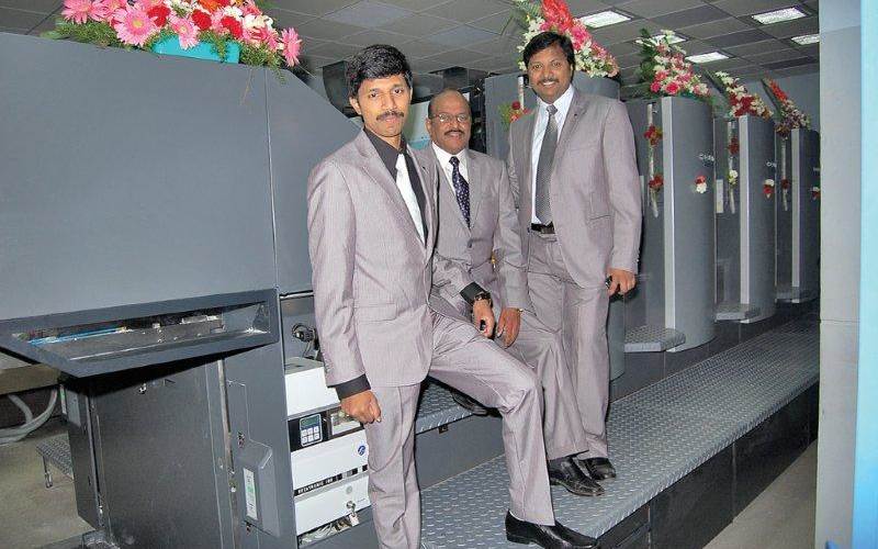 The Naths of Bengaluru-based Ravi Graphics tell Deepika Arwind that the Heidelberg 102 permits them to explore markets to print on special media.