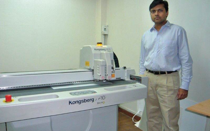 Abhishek Kejriwal says EskoArtwork’s small-format dieless digital table is perfect for cutting, sample-making and short-run production of cartons.