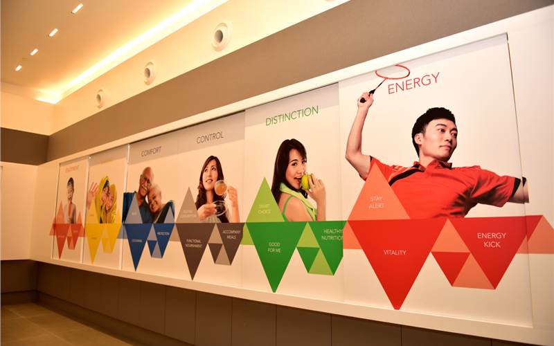 An interior view of the innovation centre