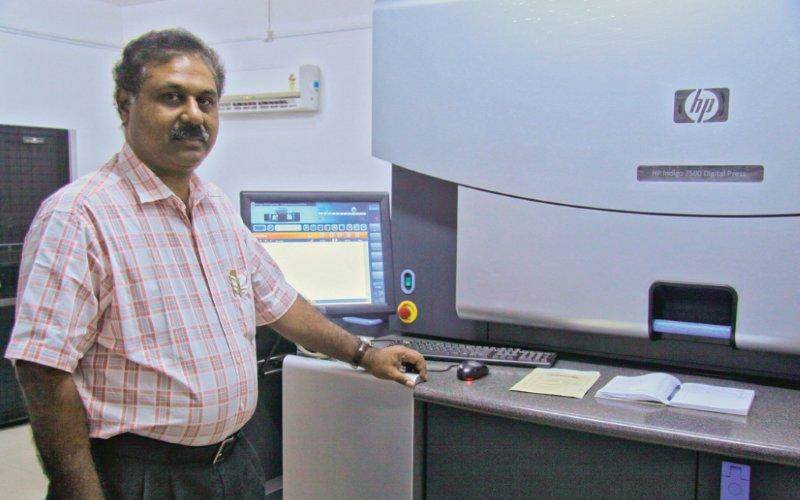 Louis Francis, the managing director of Photo Park Digital Press in Kochi, says the low print projection feature makes the photo-album light in weight