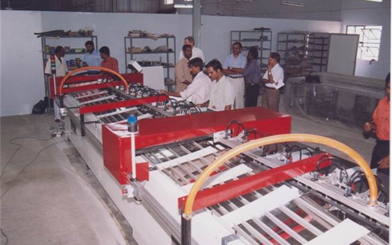 UK-based Vaccumatic’s Setmaster ready for dispatch to Sivakasi-based Orient Graphics. Autoprint were the official dealers for Vaccumatic in India