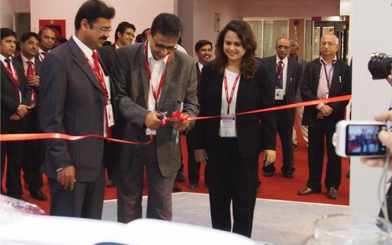 The biggest exhibitor of Pamex 2013, Ricoh India’s stand was formally inaugurated by Subhasis Ganguly, vice president production, Pearson India and Vinod Kumar Rajpal, vice president north – AIFMP. At Pamex, Ricoh showcased the C901+ Graphic solutionArts Edition.