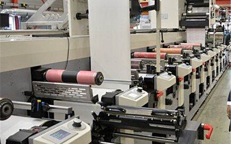 A newly built press being test run in the MPS plant.