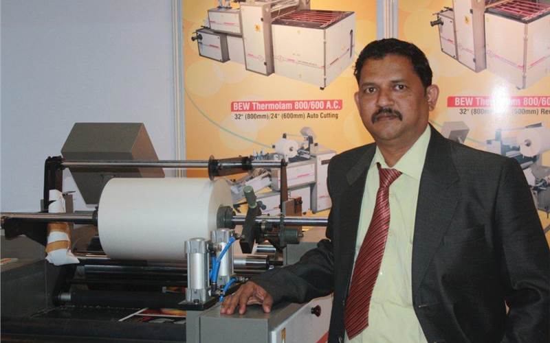 Aurangabad-based manufacturer of thermal lamination machines, Bhogle Engineering Works has recently installed six lamination 500 BS. Yogesh Bhogle of Bhogle Engineering Works, said, “The machine was launched two months ago and has a small footprint and can be operated by a single operator. We have recently installed the machine at four places in Bengaluru, two in Hyderabad and one in Solapur.”