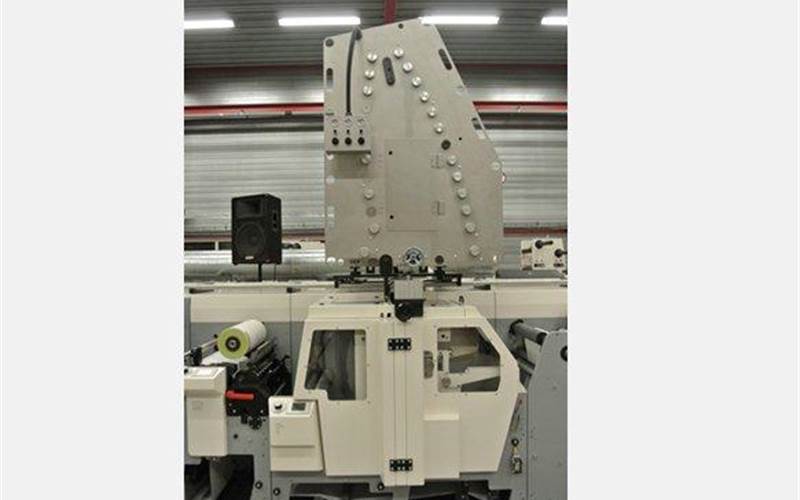 MPS in-line gravure unit on EF: allows use of Solvent inks (explosion proof).