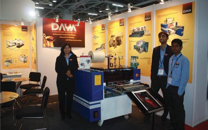 Noida-based, Sheth Printograph the manufacturer and exporter of print finishing equipment under the brand name Daya launched Nano 2SM lamination machine with provision for inline double side embossing for desired designs and textures.