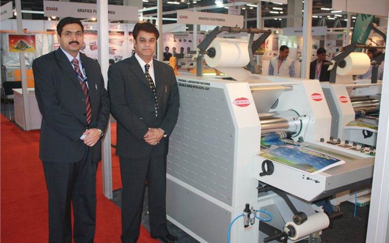 The New Delhi-based, Memory Repro Systems launched three new finishing machines. The newly launched products include a thermal lamination machine which laminates both sides of the printed sheets and performs trimming operation inline; paper embossing machine for A3 size and an UV texture machine.