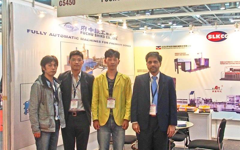 Mumbai-based SLKCG inked a marketing alliance with Fuchu Shiko Company, a Japanese manufacturer of rigid box-making machines.