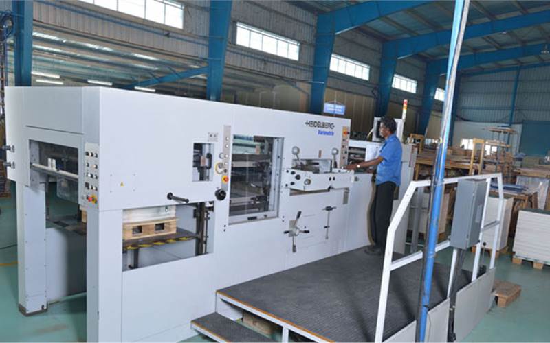The company had made an investment in a Heidelberg Varimatrix die-cutter and other post-press kit