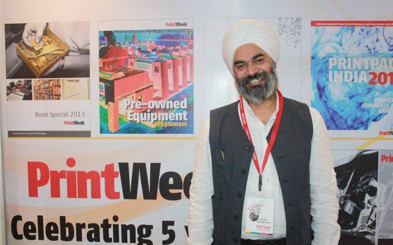 Sukhvinder Singh of PrintExpressions, a visitor at Pamex, thinks that shows like Pamex are helpful to acquaint oneself with the upgraded technology.