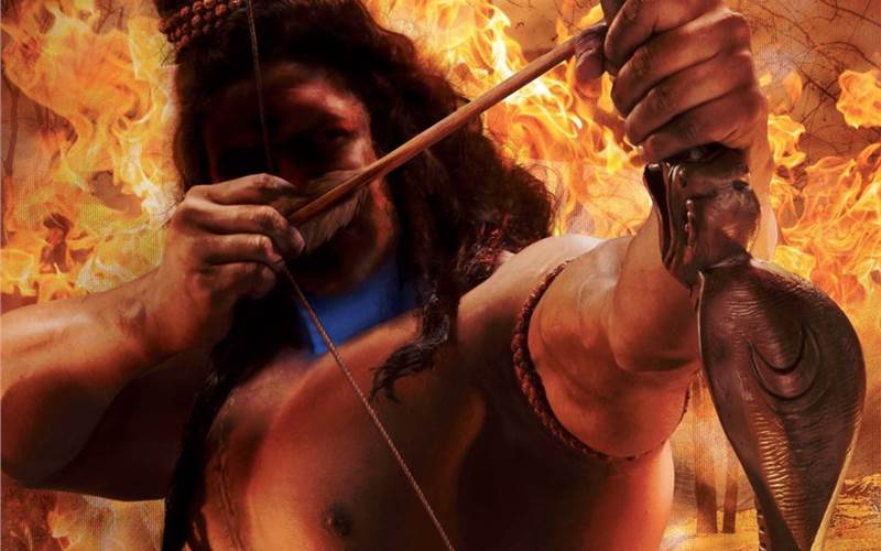 The oath of the Vayuputras by Amish published by Westland and printed by Thomson Press