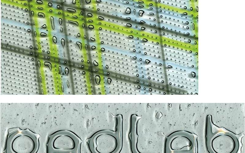 Padlab introduced Graphic Glass in which air is injected inside the glass at the manufacturing stage thereby various designs can be made inside the glass at the manufacturing stage itself.