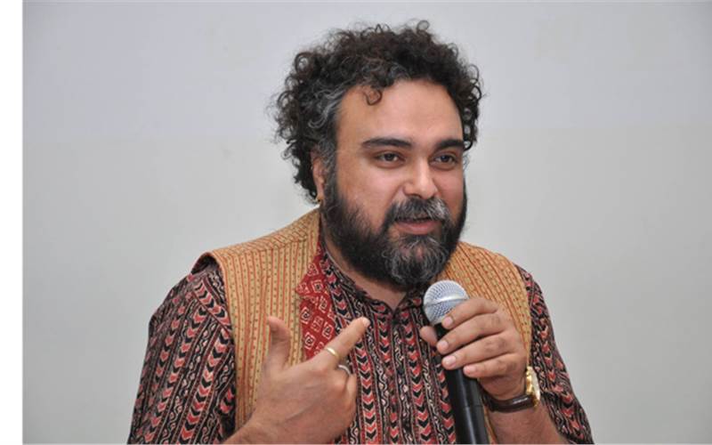 Panini Anand during the event