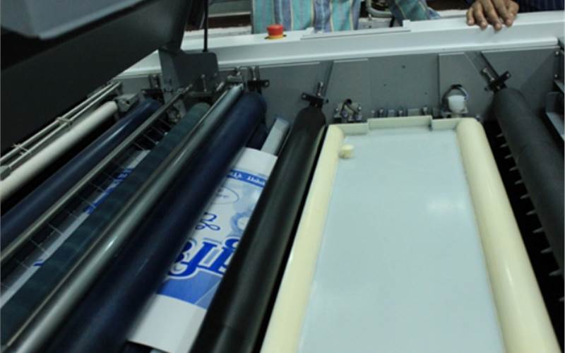 Most of the students spent time in the designing section as they got to learn about after printing tactics in design