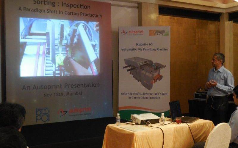 Held at the Waterstones hotel in Mumbai, the event saw K G Suresh, joint managing director at Autoprint, explain the technicalities and design behind the Checkmate 50 system