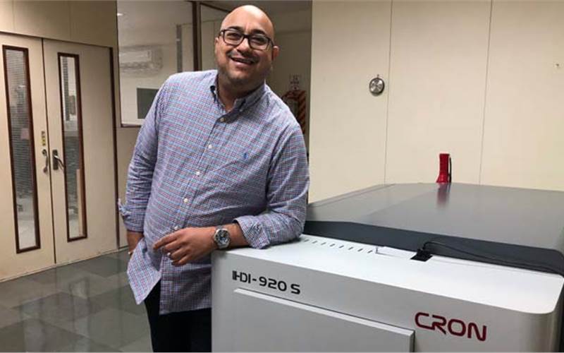 Nerkar: "Now we don’t have to bother about quality, as we don’t have to process the plates manually"