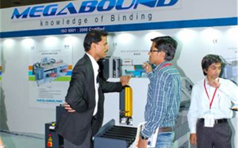 Megabound showcased economic, medium and high-end range of machines and notched up sales with 22 machines at the show