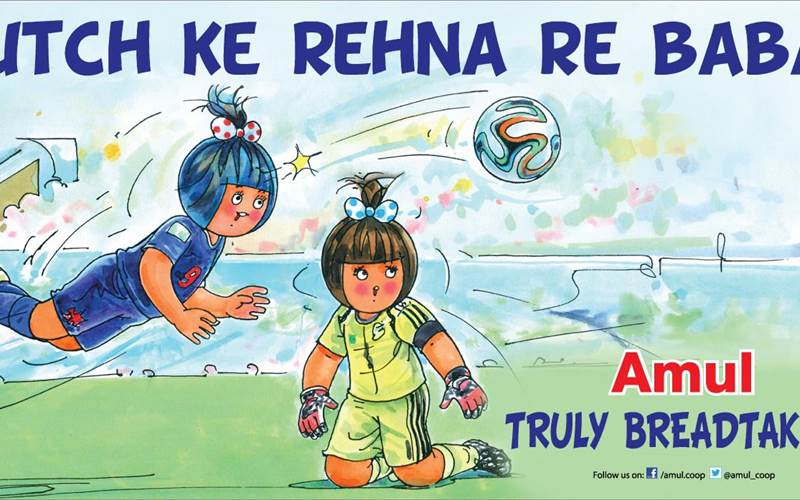 Netherland's Robin Van Persie scored one of the goals of the tournament against the reigning champions Spain. This is pretty close representation of that goal.