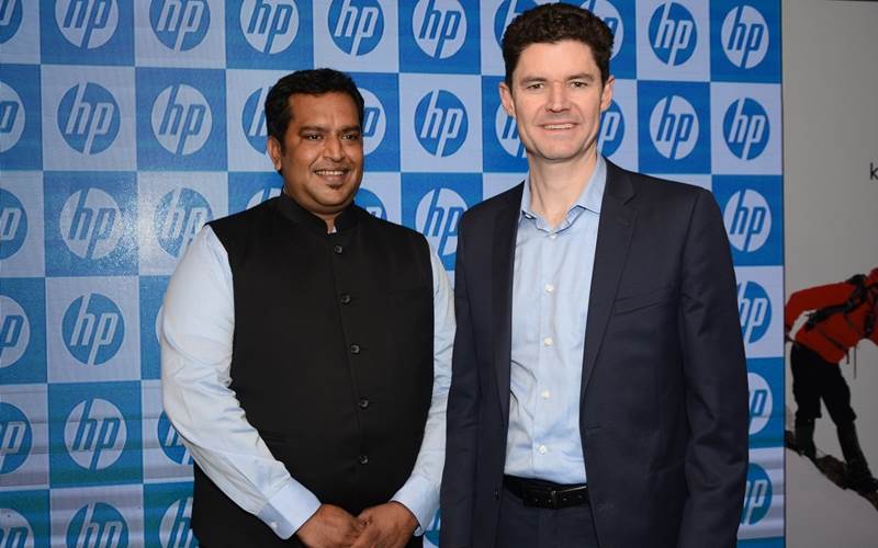 (l) A Appadurai and Michael Boyle of HP