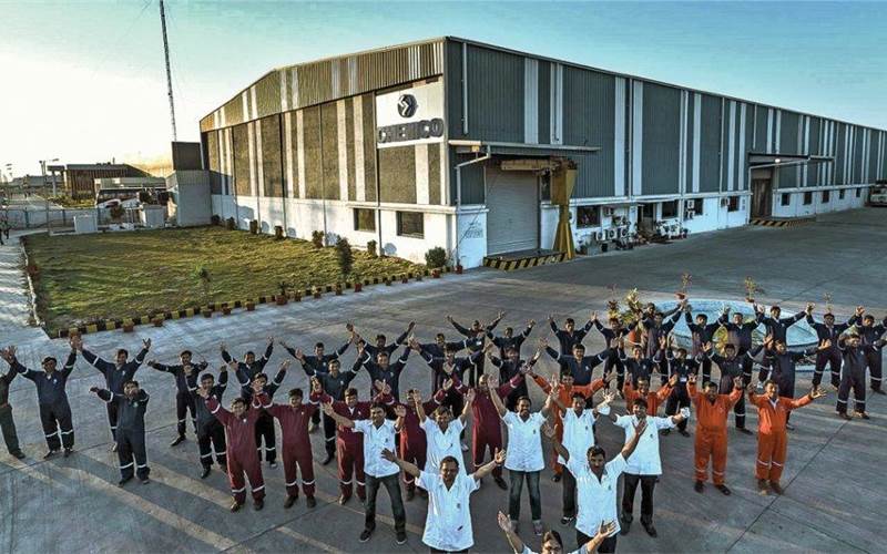 Chemco's commissioning a multilayer blown film line from Reifenhauser has signalled its foray into shrink film packaging. This approximately Rs 18.49 crores worth investment is in line with the current packaging trend of using shrink wrapping as an alternative to corrugated shippers