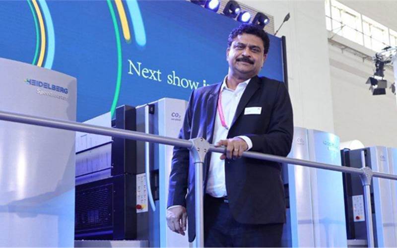 Peter Rego, general manager for sales, Heidelberg