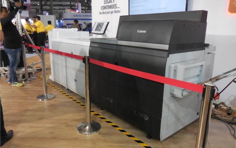 Canon India launched the C10000 VP. The machine is an upgrade at various levels to its predecessors, first introduced in Ipex in 2007