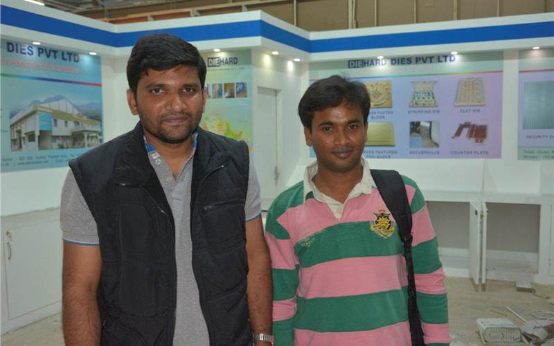 Iqbal Bhagat (l) of Diehard Dies (L-10) informs, the company has now built capacity three times than what it was after setting up a new plant in Guntur. It now produces 200 dies per day