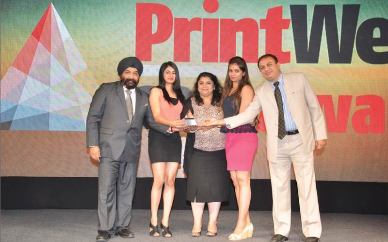 SME Printing Company of the Year 2014 | PrintExpressions A print specialist who won this award in 2011, as well, has, in a short span of time, been able to go from strength to strength and can count on companies like Nestle, Reebok, Coca-Cola, Apollo Munich Health Insurance, Greenpeace, Hyundai and Havells among their clients. The net worth of this Gurgaon-based company increased by 17.52%, the highest rise in the category