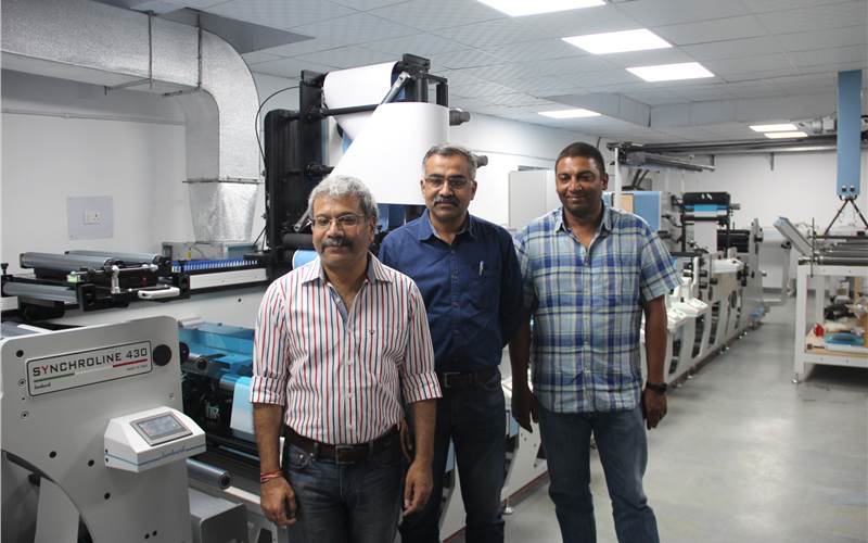 Raman (l) with fellow directors Sanjeevak Marwaha and Vishal Ummat